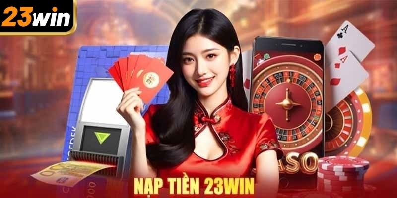 Nạp tiền 23win cực nhanh chóng với quy trình đơn giản