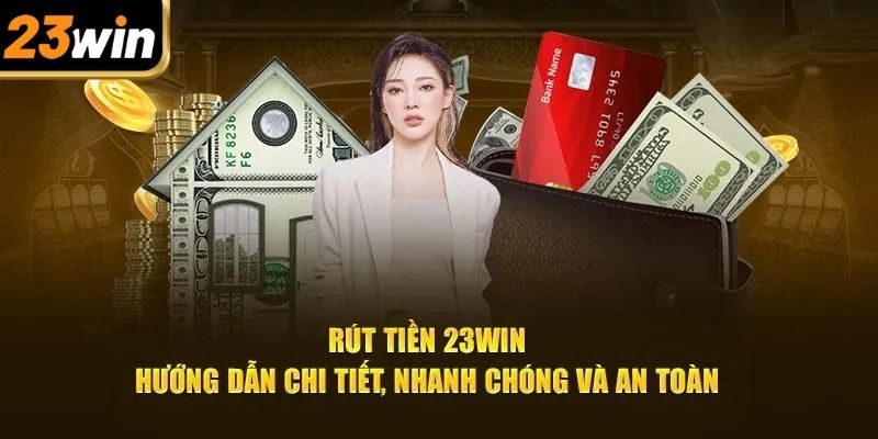 Hướng dẫn rút tiền 23win