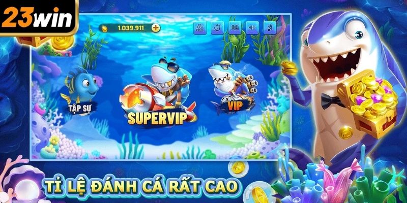 Các vũ khí trang bị trong trò chơi bắn cá đổi thưởng